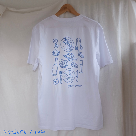 T-Shirt "Dinner mit Fischbrötchen"